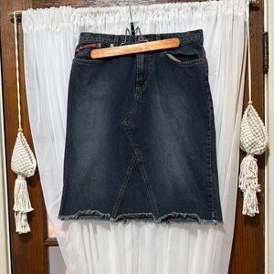 Classic Denim Skirt, size 9.